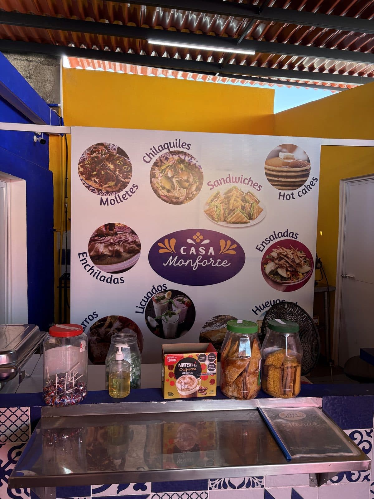 Bastidor con lona impresa